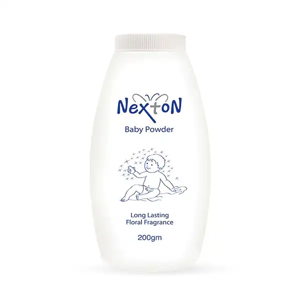 Nexton Baby Powder White 200gm